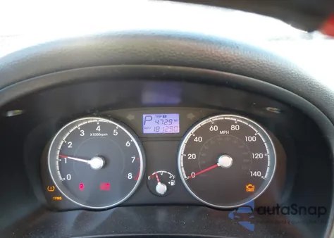 2011 Hyundai Accent Gls from USA, damaged, VIN KMHCN4AC0BU544438